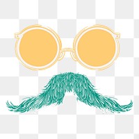 Png  hipster style concept illustration element, transparent background