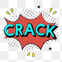 Cartoon word png sticker, transparent background