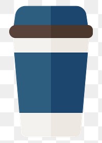 Takeaway cup  png, transparent background