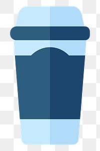 Takeaway cup  png, transparent background