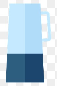 Jug of beer  png, transparent background