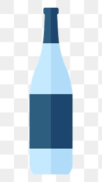 Liquor bottle  png, transparent background