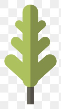 Geometric tree  png, transparent background