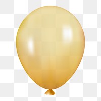 Balloon png, transparent background