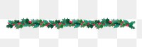 Christmas wreath png, transparent background