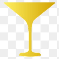 PNG  cocktail drink icon illustration sticker, transparent background