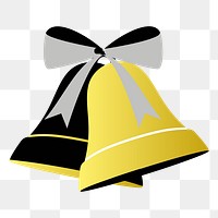 PNG bell icon illustration sticker, transparent background