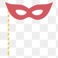 PNG mask icon illustration sticker, transparent background