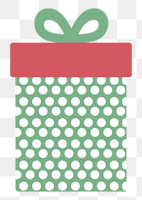 PNG gift icon illustration sticker, transparent background