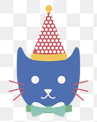 PNG cat icon illustration sticker, transparent background