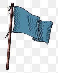 Flag png illustration, transparent background