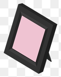 Picture frame png illustration, transparent background