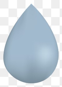 Water drop png illustration, transparent background
