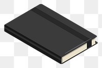 Notebook png illustration, transparent background