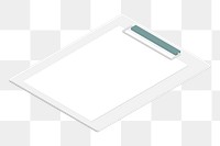 Clipboard png illustration, transparent background