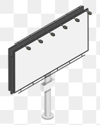 Billboard png illustration, transparent background