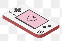 Game console png illustration, transparent background