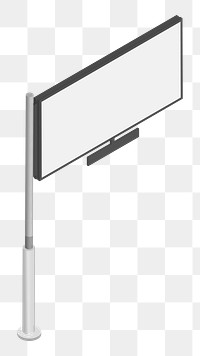 Billboard png illustration, transparent background