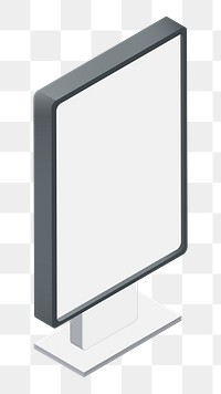 Billboard png illustration, transparent background