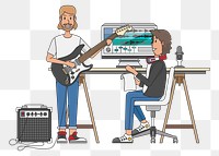 Music png illustration, transparent background