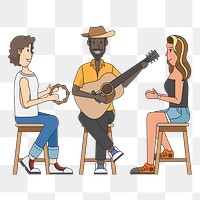 Music png illustration, transparent background