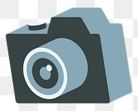  Png digital camera flat sticker, transparent background