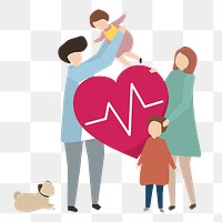 Life insurance png illustration, transparent background