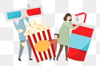 Movie png illustration, transparent background