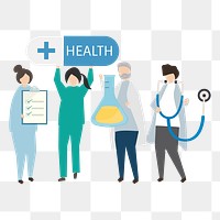 Health png illustration, transparent background