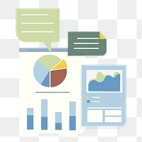 Png data analysis element, transparent background