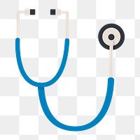 Stethoscope icon png,  transparent background 