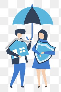 House insurance png illustration, transparent background