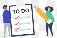 To do list png illustration, transparent background