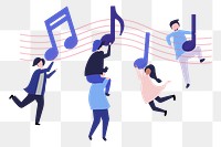 Music png illustration, transparent background