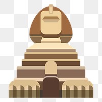 Great Sphinx of Giza png illustration, transparent background