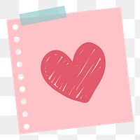 Heart png, transparent background