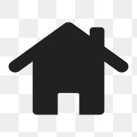 Home icon png,  transparent background 