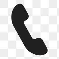 Phone icon png,  transparent background 