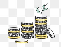 Money png, transparent background