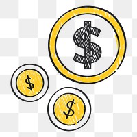 Money png, transparent background