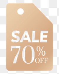 Sale  png badge, transparent background