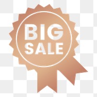 Sale  png badge, transparent background