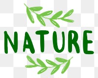 Nature png sticker, transparent background