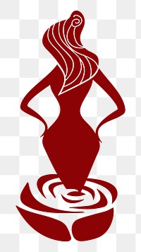 Woman png, transparent background