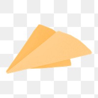 Paper plane icon png,  transparent background 