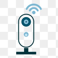 CCTV control icon png,  transparent background 