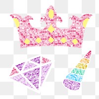 Crown png, transparent background