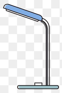 Desk lamp png illustration, transparent background