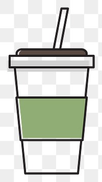 Cold cup png illustration, transparent background