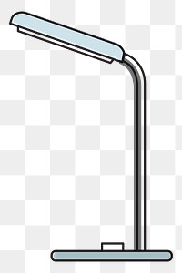 Desk lamp png illustration, transparent background